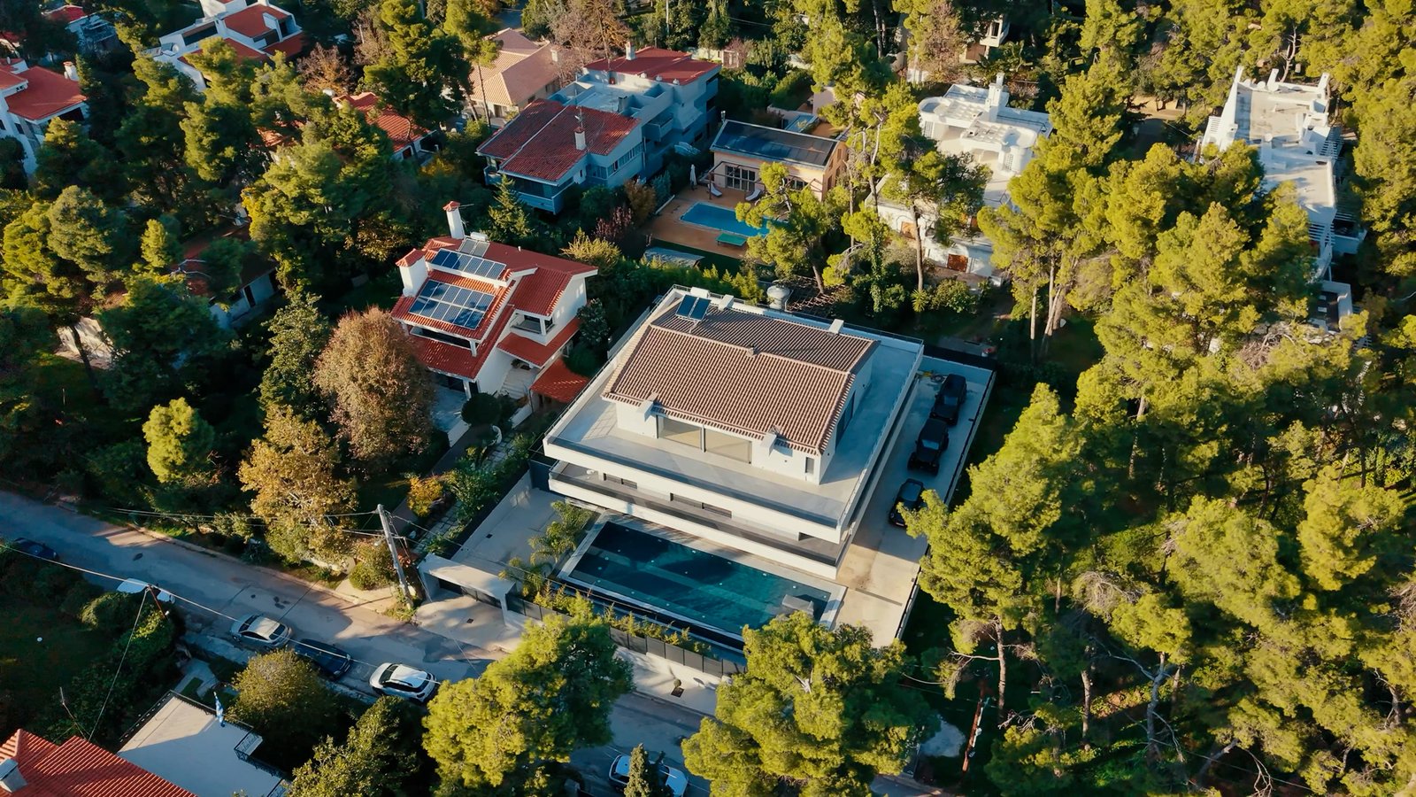 Villa Bond, Ekali — luxury residence cinematic film and photography by House of Advanced
